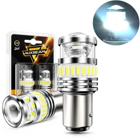 1157 BAY15D LED Backup Reverse/Turn Signal/Brake Tail Light Bulbs 11W 4000LM 6500K White B1 Series | 2 Bulbs