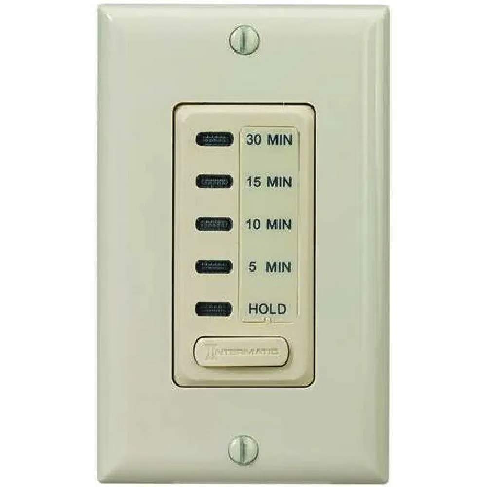 15-Amp 30-Minutes Countdown In-Wall Preset Timer Switch Ivory