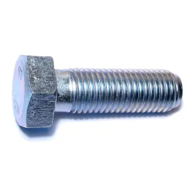 1"-8 x 3" Zinc Grade 2 / A307 Hex Bolts (5 pcs.)