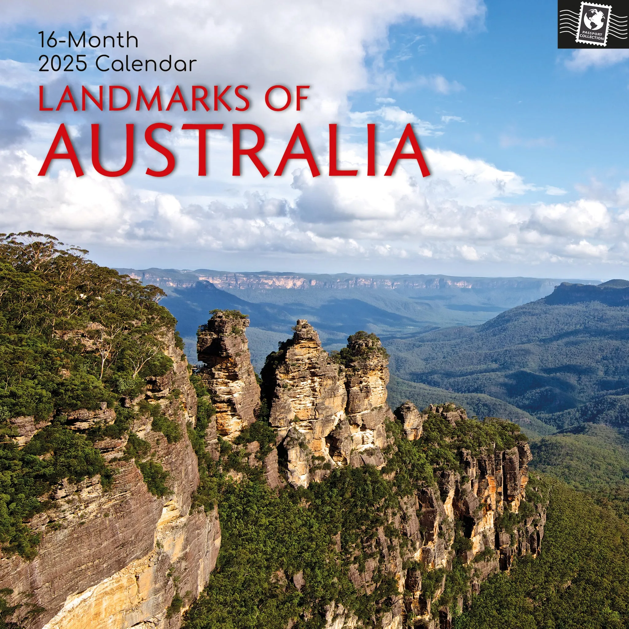 2025 Landmarks of Australia Wall Calendar