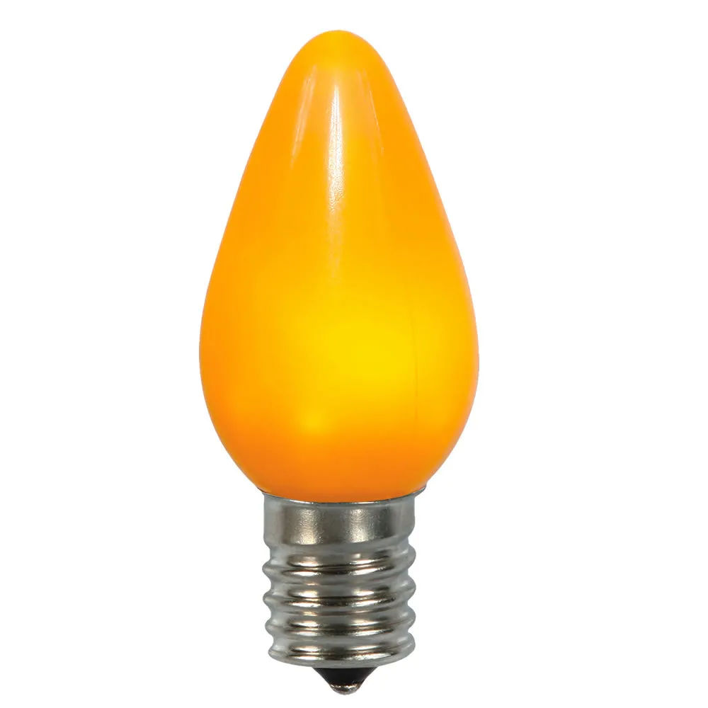 25PK - Vickerman C7 Ceramic LED Yellow Bulb 0.96W 130V