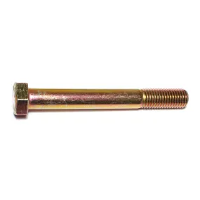 3/4"-10 x 6" Zinc Plated Grade 8 Steel Coarse Thread Hex Cap Screws