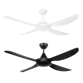 56" Vector DC Ceiling Fan White, Black 22691/XX Brilliant Lighting