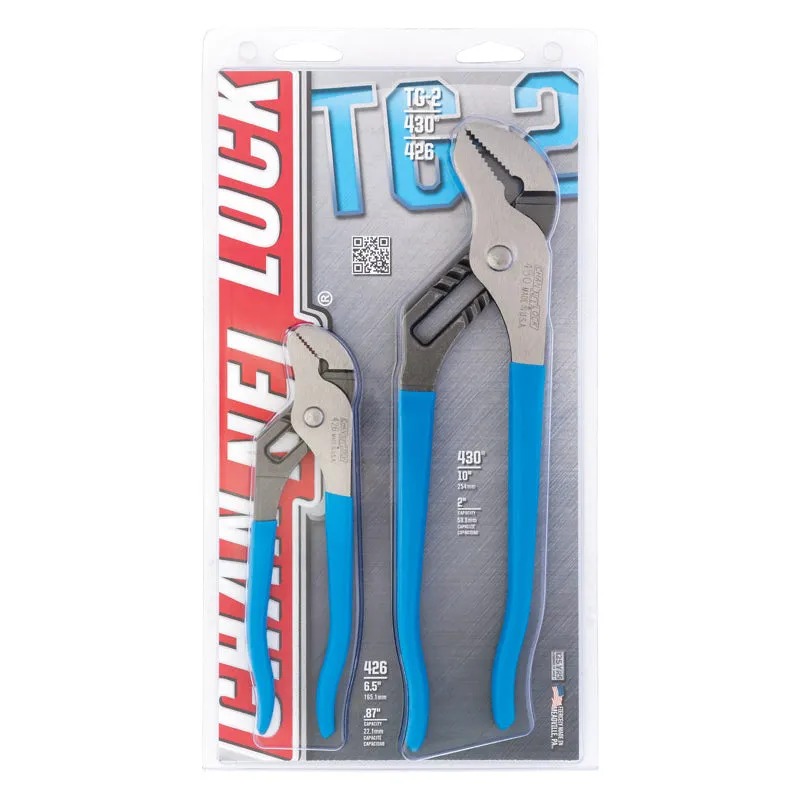 6-1/2 & 10 Inch Carbon Steel Tongue and Groove Pliers TG2 2139244