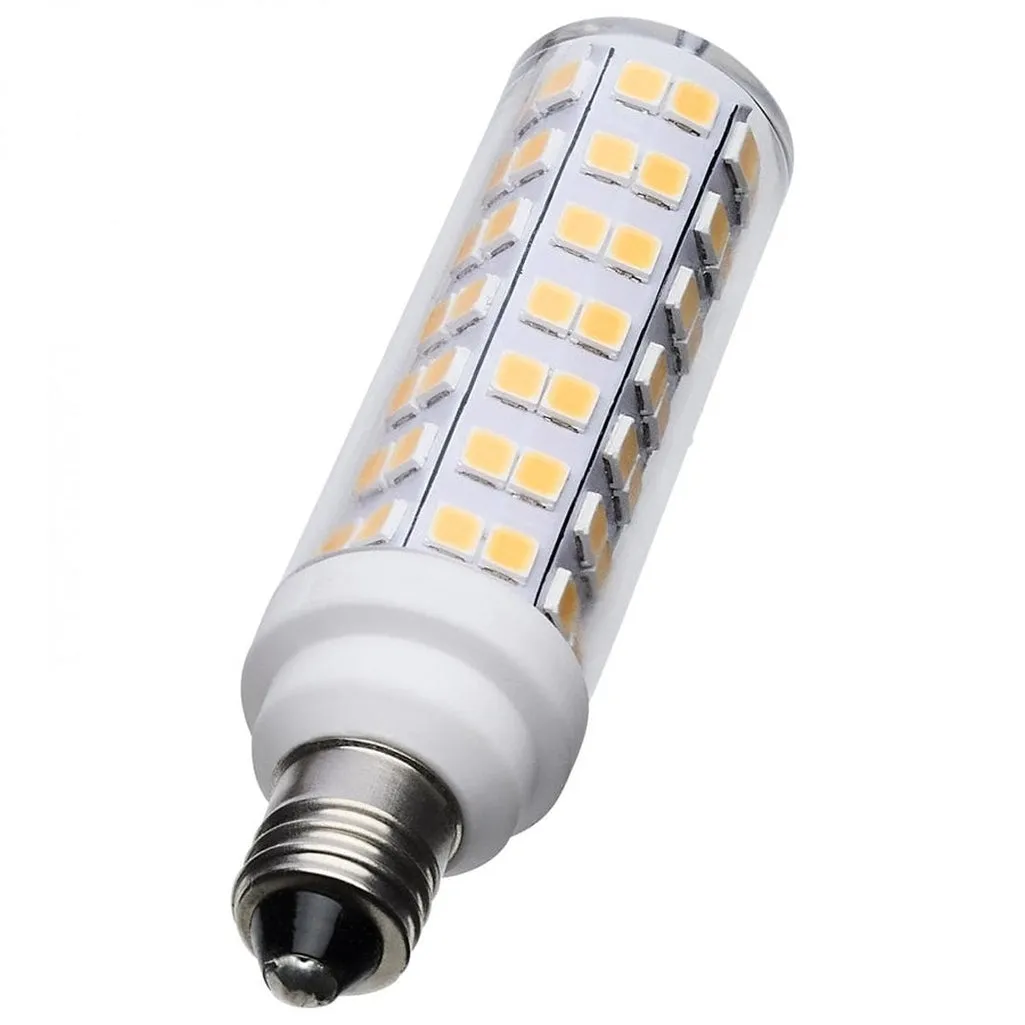 6.5W T6 LED - Clear Finish - E11 Base - 3000K - 120V - 20-pack