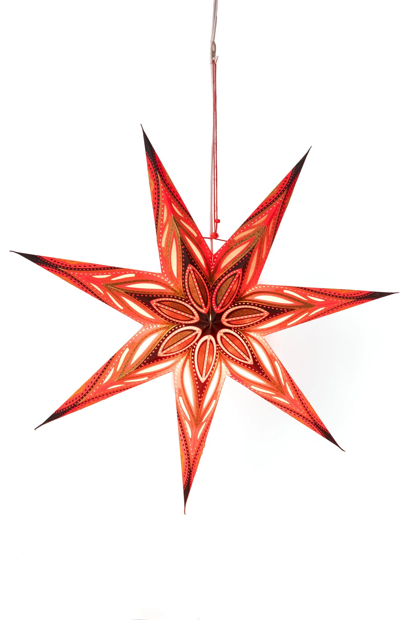 7 Point Paper Star Lantern