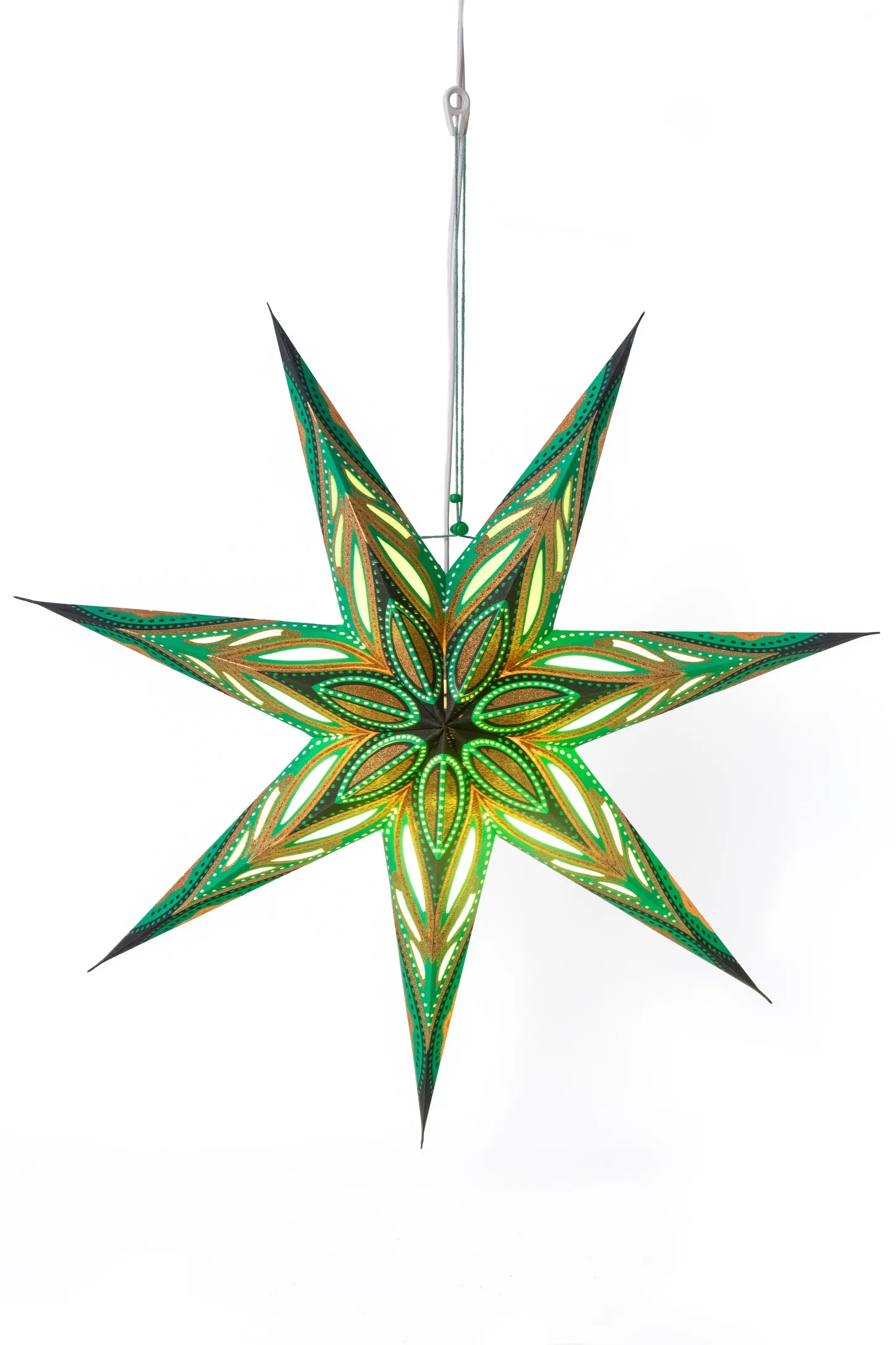 7 Point Paper Star Lantern