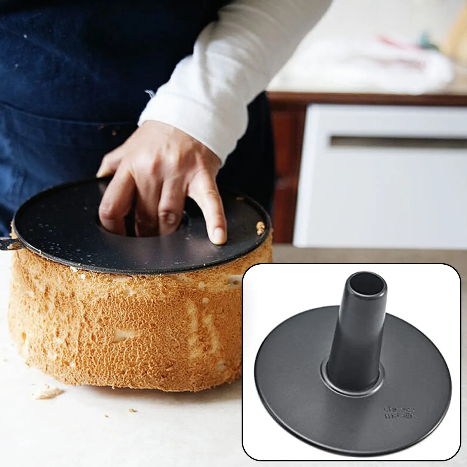 7054 Angel Food Cake Pan, Non-Stick Baking Tray