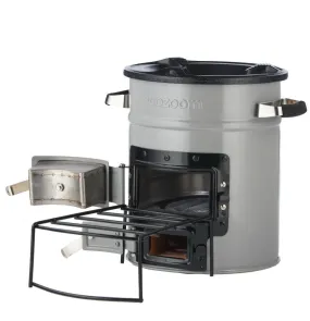 A. EcoZoom Versa Rocket Stove - Wood, Biomass or Charcoal Fuel