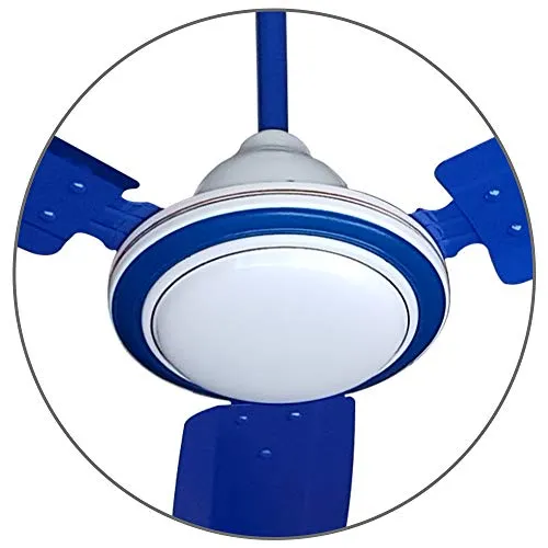 ACTIVA 1200MM HIGH Speed 390 RPM BEE Approved Anti DUST Coating Super Fan Ceiling Fan 2 Year Warranty (Blue)