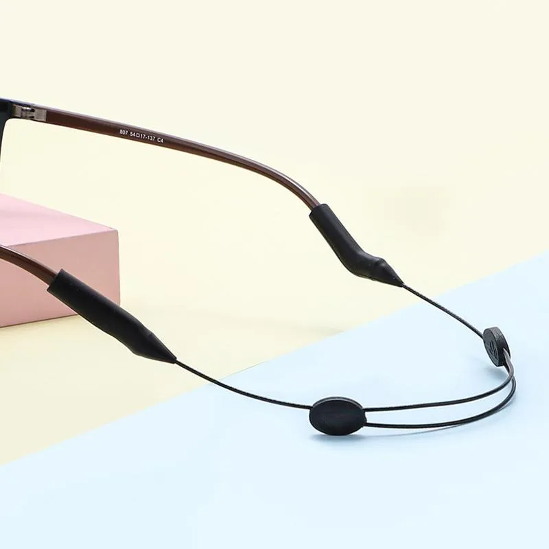 Adjustable glasses holder - safety and comfort