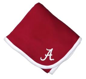 Alabama Crimson Tide Two Feet Ahead NCAA Baby Blanket Burgundy (30 X 35)