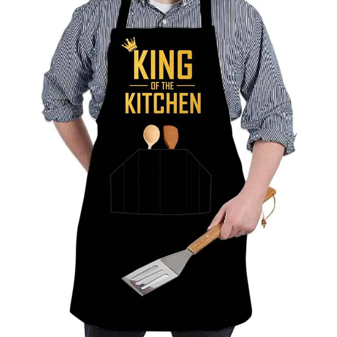 Apron for Kitchen for Men Baking Cooking - King