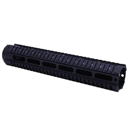 AR-15 Free Float Quad Rail Handguard-Rifle Length, Black