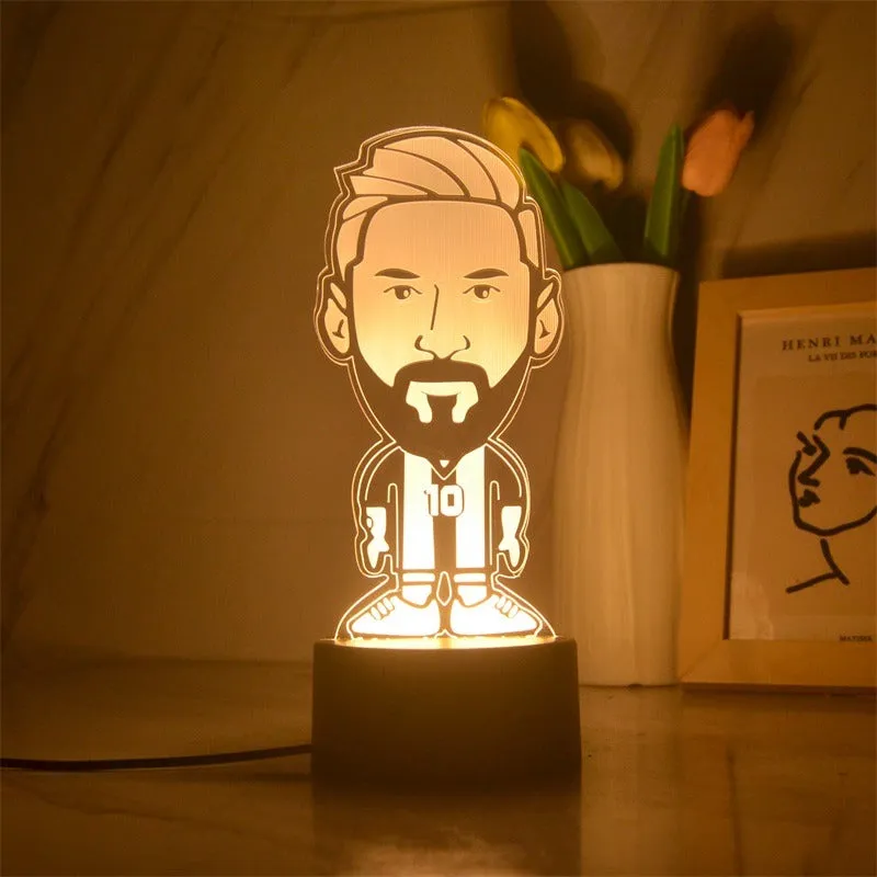 Argentina Lionel Messi 3D lamp 1/3/7/16 colors variations