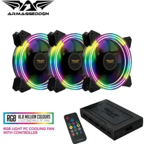 Armaggeddon Fan NIMITZ RING RGB Triple Pack 120mm