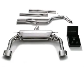 ARMYTRIX Stainless Steel Valvetronic Catback Exhaust System Dual Chrome Silver Tips Audi RS3 8V 2.5L Turbo Sportback 2015-2020