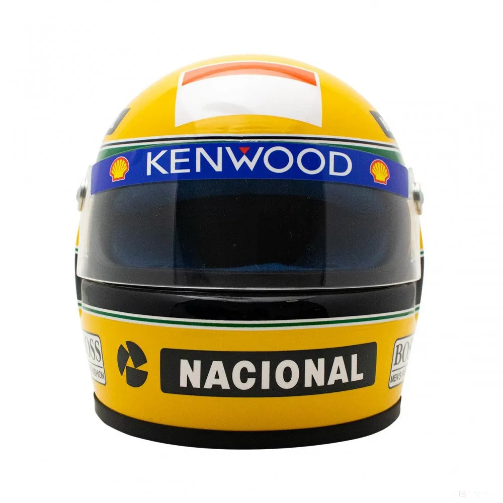 Ayrton Senna Mini Helmet 1993, 1:2 scale, Yellow, 2020