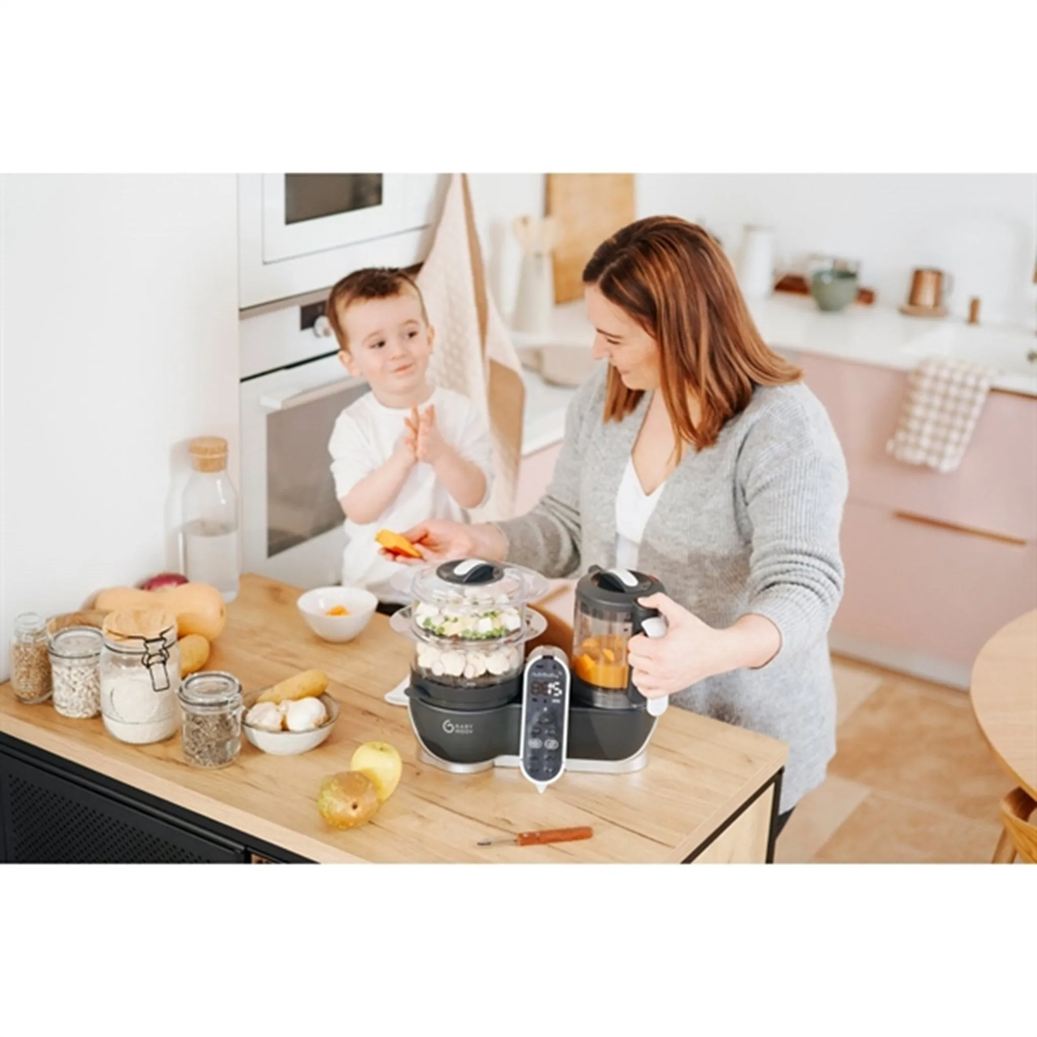 Babymoov Blender - Nutribaby Plus Industrial Grey