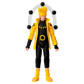 Bandai Anime Heroes: Naruto Shippuden - Naruto Uzumaki (Sage of Six Paths Mode) Action Figure