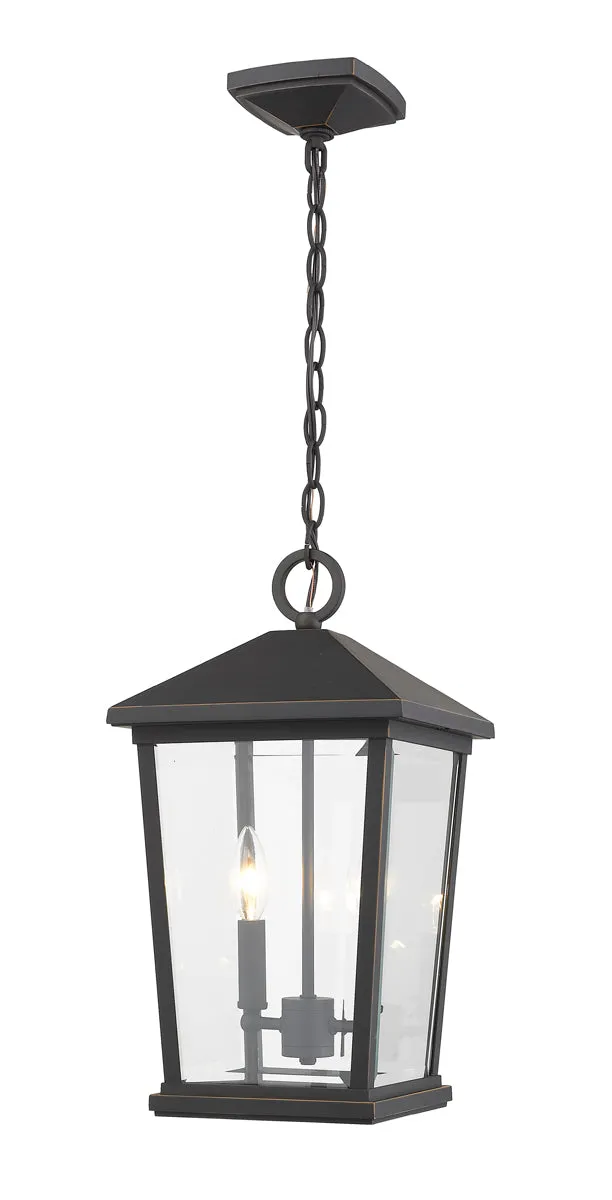 Beacon 2-Light Outdoor Chain Mount Ceiling Fixture