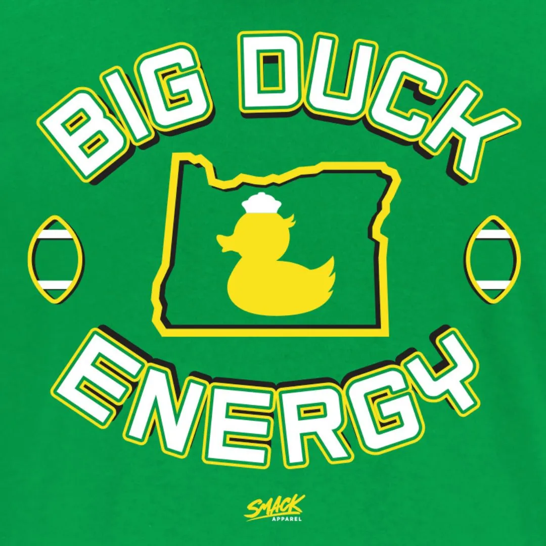 Big Duck Energy T-Shirt for Oregon College Fans (SM-5XL)