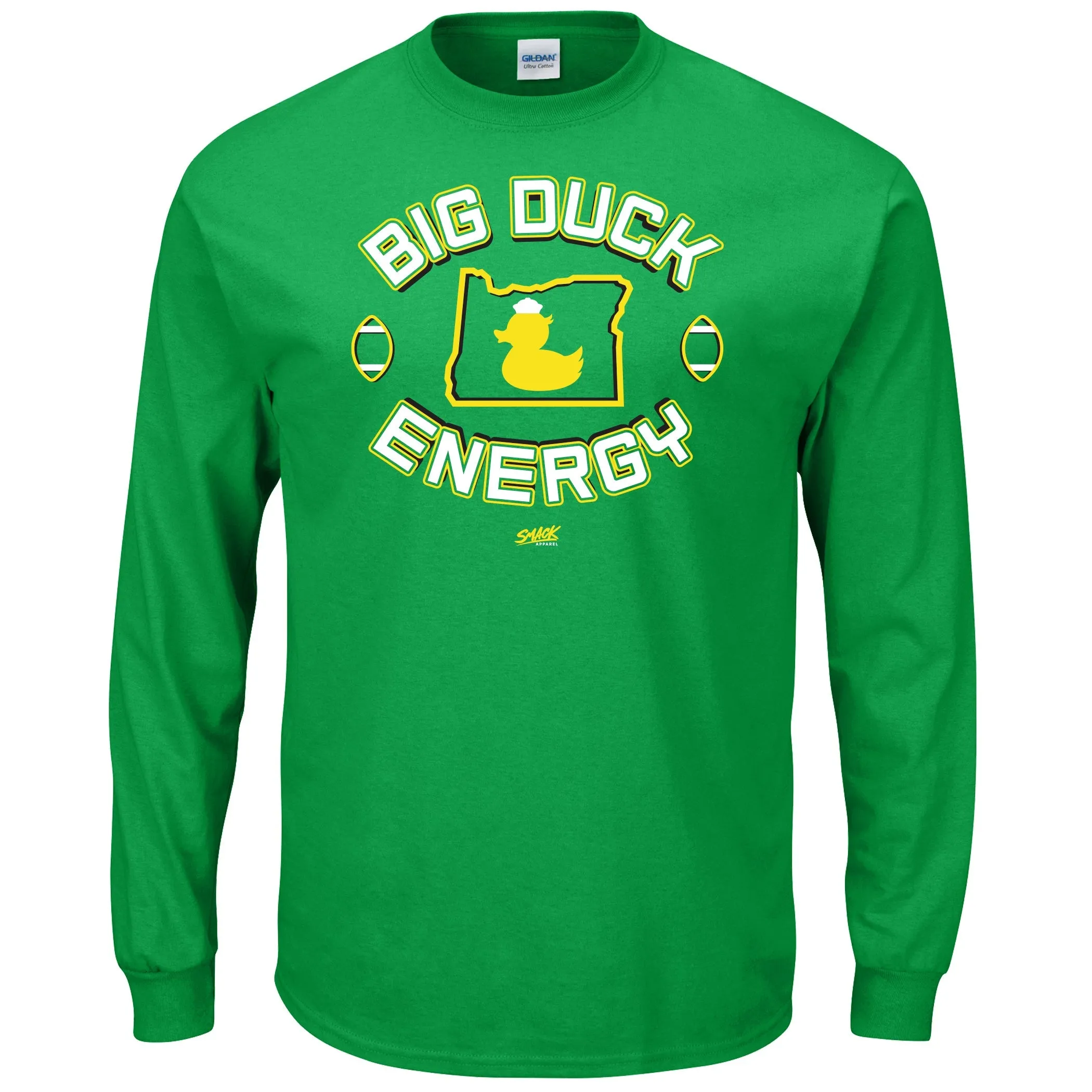 Big Duck Energy T-Shirt for Oregon College Fans (SM-5XL)