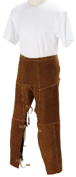 Black Stallion Leather Split-Leg Apron "Chaps"- Split Cowhide 40WS