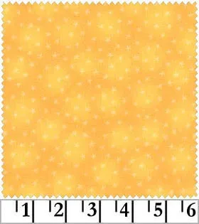 Blender Fabric, Yellow 1, Starlet Micro Stars Yellow 5329