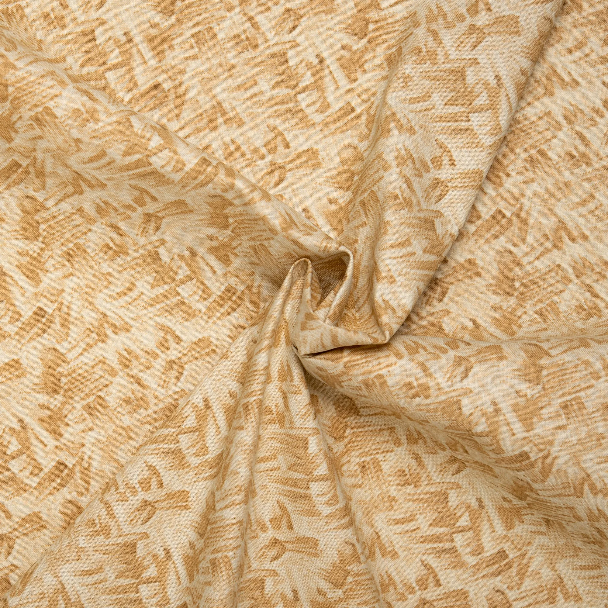 Blenders - Cotton Print - Grass - Beige