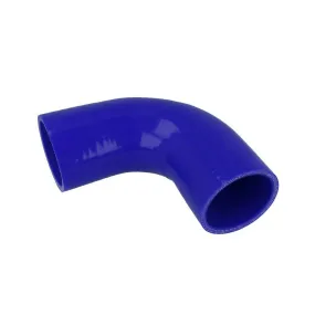 BOOST Products Silicone Elbow 90 Degrees, 86mm (3-3/8") ID, Blue