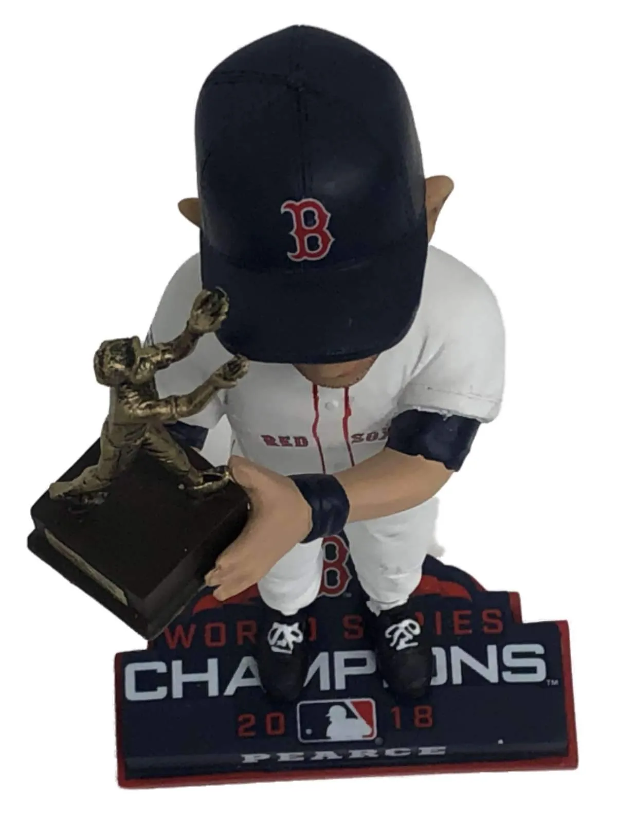 Boston Red Sox 2018 World Series Champions MVP Steve Pearce 25 Bobble Head (10")