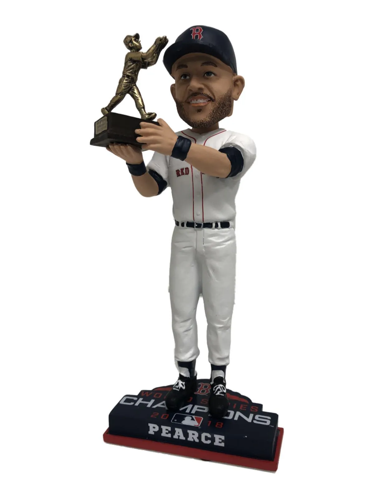 Boston Red Sox 2018 World Series Champions MVP Steve Pearce 25 Bobble Head (10")