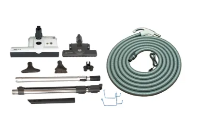 Canavac  Ethos CV700 with SEBO Premium Central Vacuum Kit with ET-2 15" Power Head Designed for Hard Floors and Low-High Pile Carpeting (30Ft, 35Ft Hose)