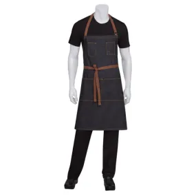 Chef Works AB035BLK0 Bib Apron