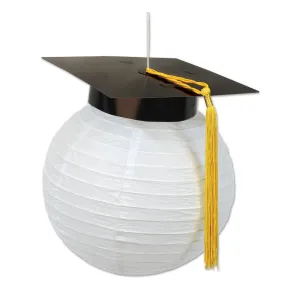 Chic Grad Cap Graduation Party Paper Lanterns (1/Pk)