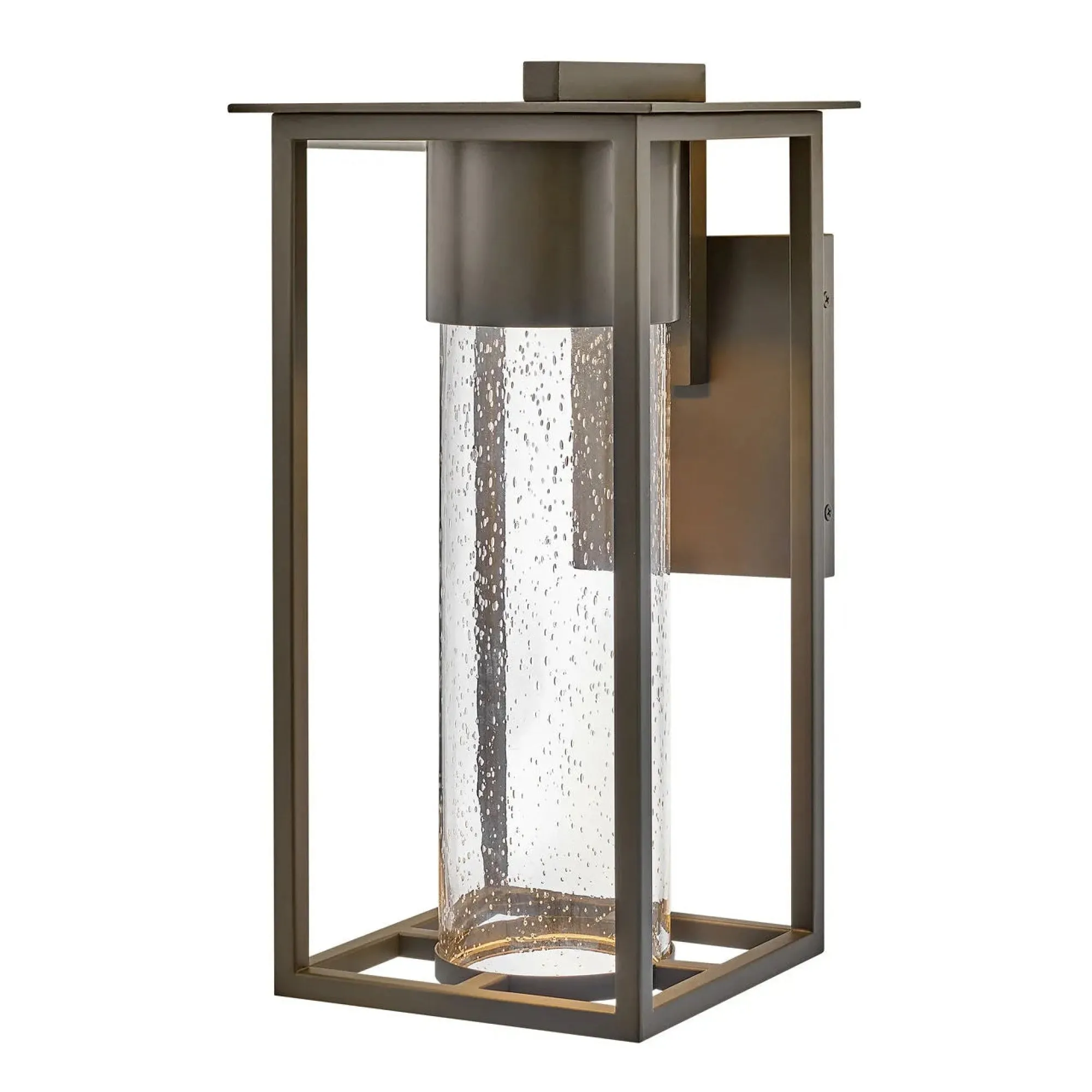 Coen Coastal Outdoor Wall Lantern - Dark Sky - Oil Rubbed Bronze - Medium 16"