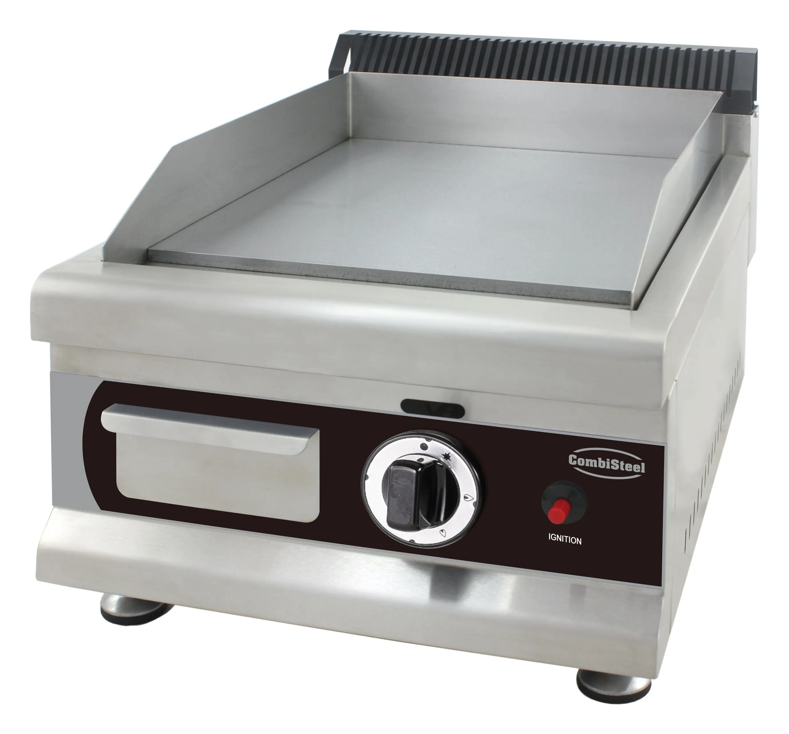 Combisteel Propane Gas Counter Top Frying Griddle 1 Burner 400mm Wide LPG - 7539.0025