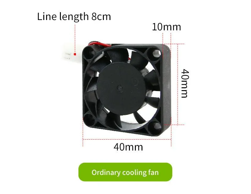 Cooling fan 5V 4PIN anti-reverse connection PWM speed regulation 4020 for Jetson NANO 2GB/4GB(A02/B01/SUB)