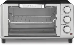 Cuisinart Compact Broiler Toaster Oven Black - Certified Refurbished