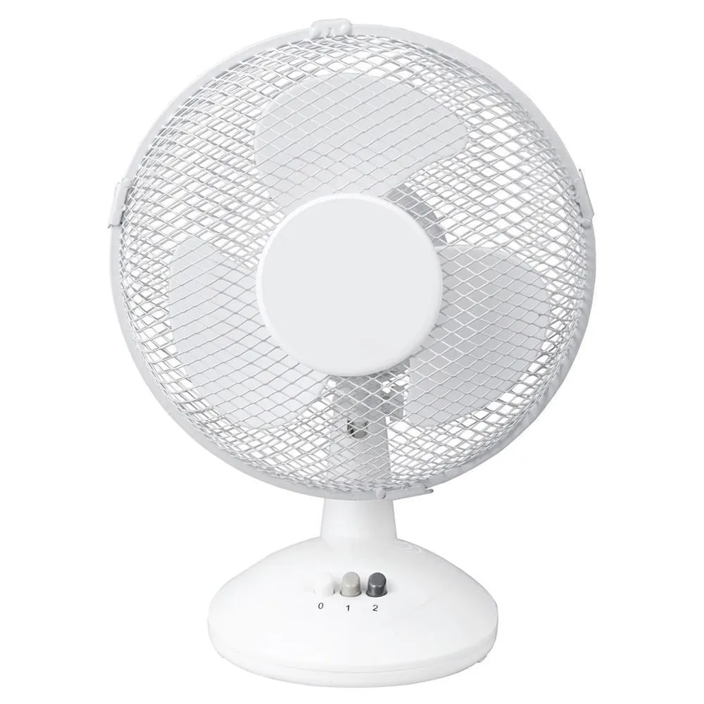 Daewoo 9" Table Fan 2 Speed Oscillating