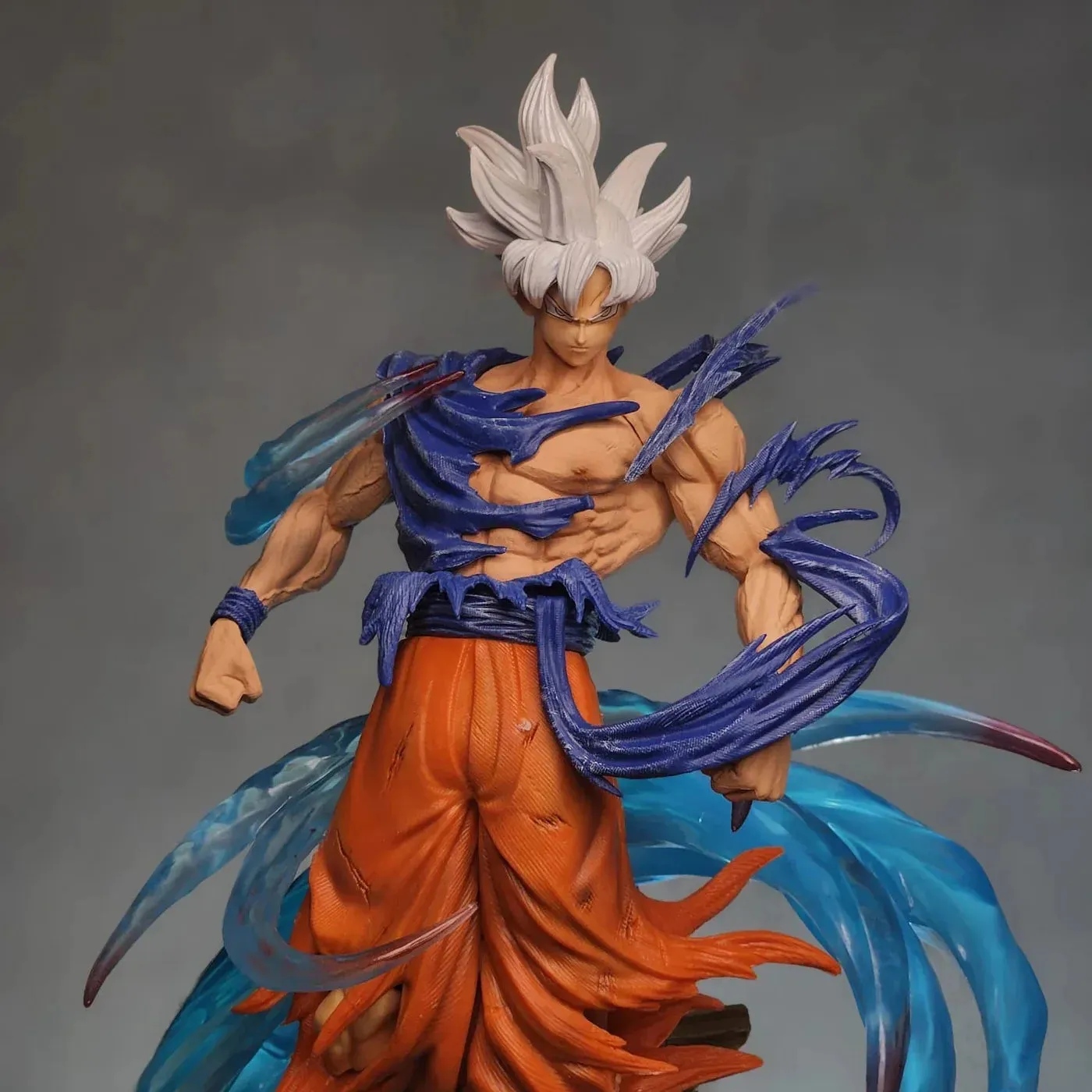 DBZ GOKU |BIG ultra Instinct With 2 Head | 50 Cms |