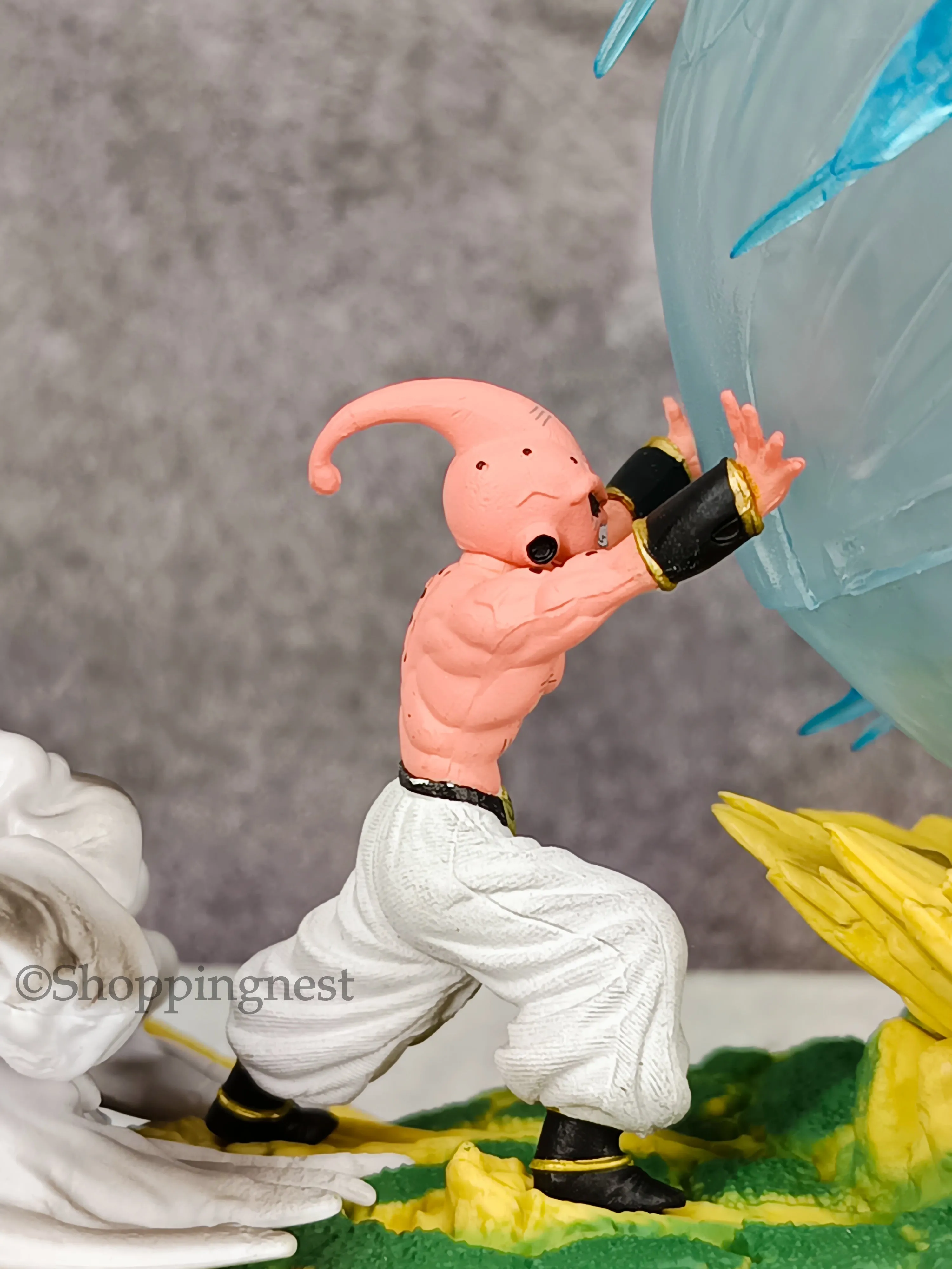 DBZ Goku Vs Buu Action Figure PVC Son Goku | 21 Cms |