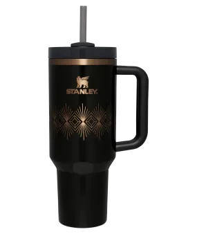 DECO STANLEY QUENCHER H2.0 TUMBLER 40OZ BLACK GLOSS