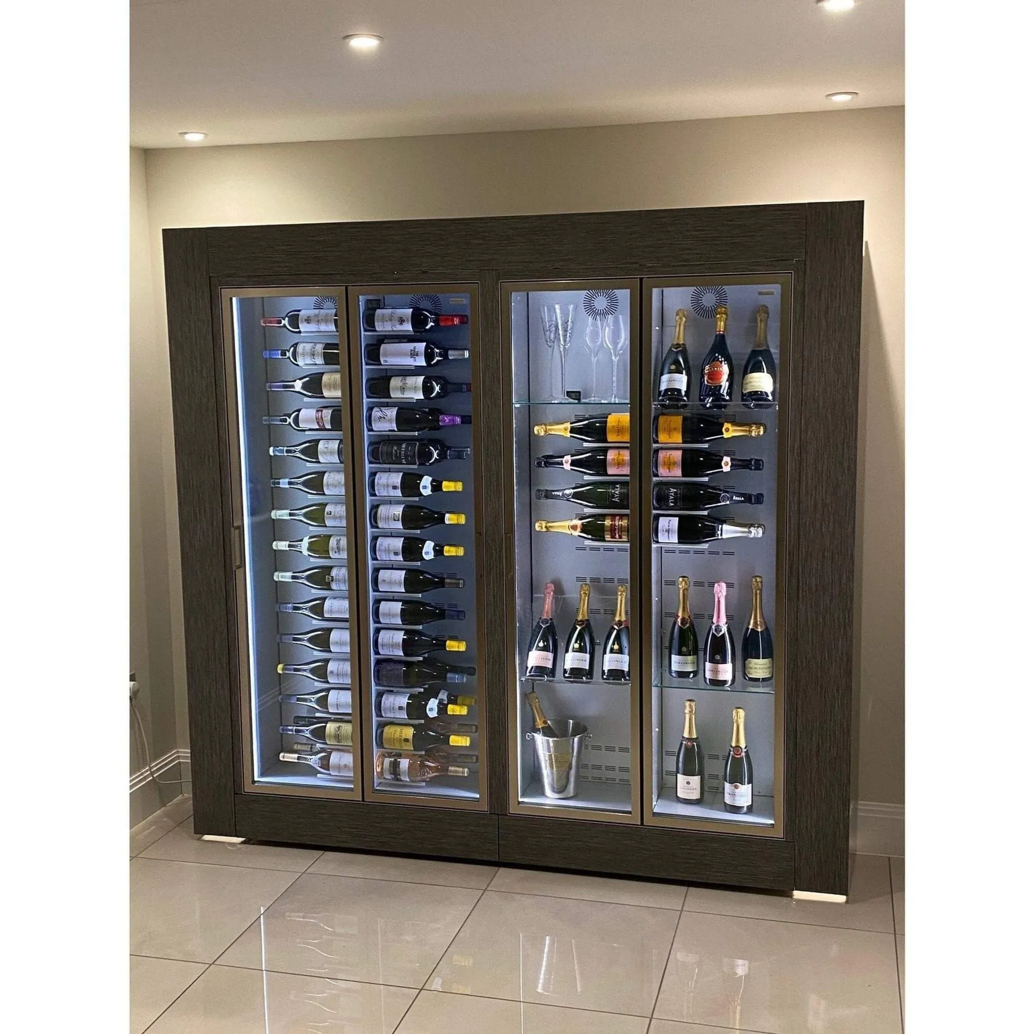 Della Marta - Built in / Freestanding Wine Wall MD-10 - For Home Use