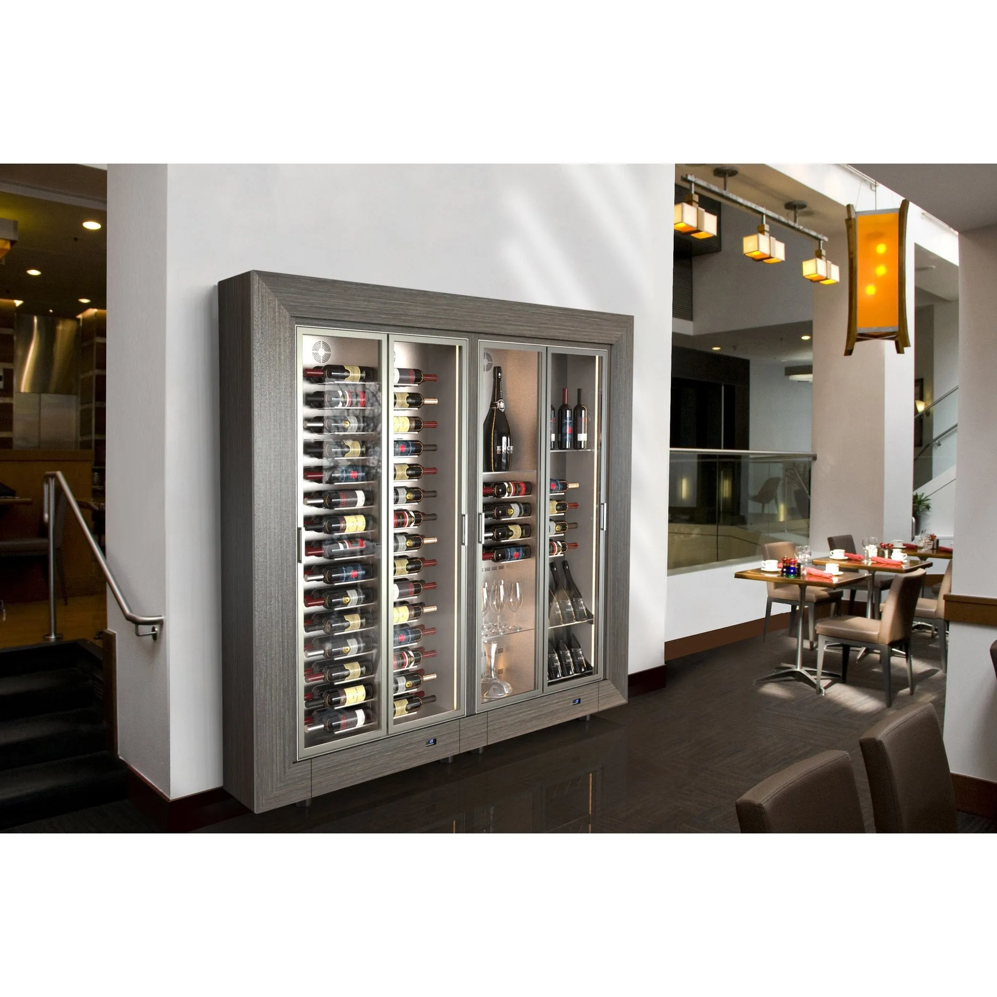 Della Marta - Built in / Freestanding Wine Wall MD-10 - For Home Use