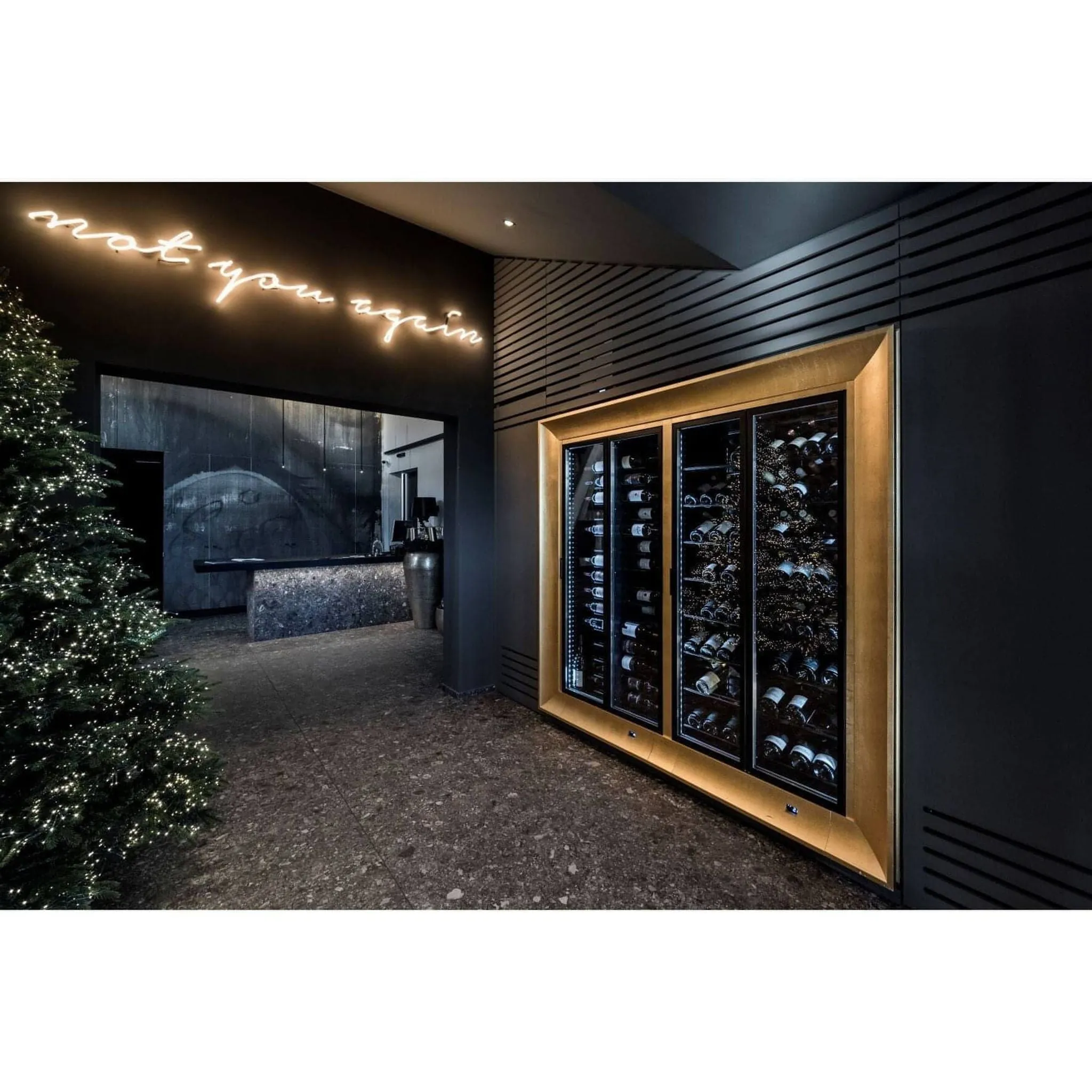 Della Marta - Built in / Freestanding Wine Wall MD-10 - For Home Use