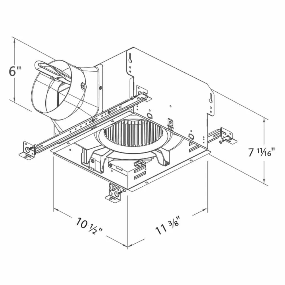 Delta BreezSmart 130 CFM Bathroom Exhaust Fan With Motion Sensor