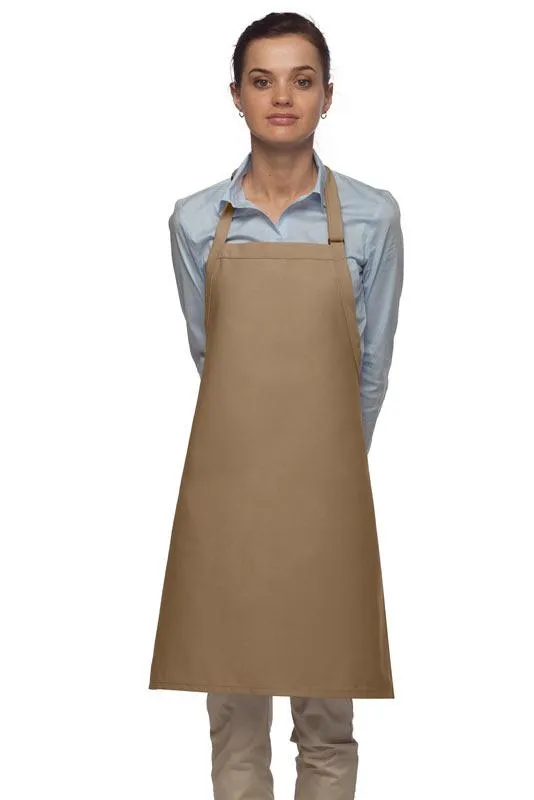 Deluxe Bib Adjustable Apron (No Pockets)