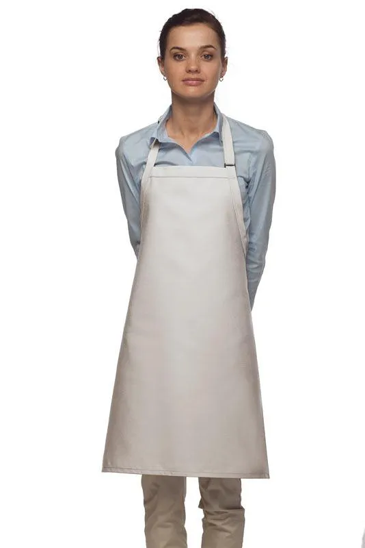 Deluxe Bib Adjustable Apron (No Pockets)